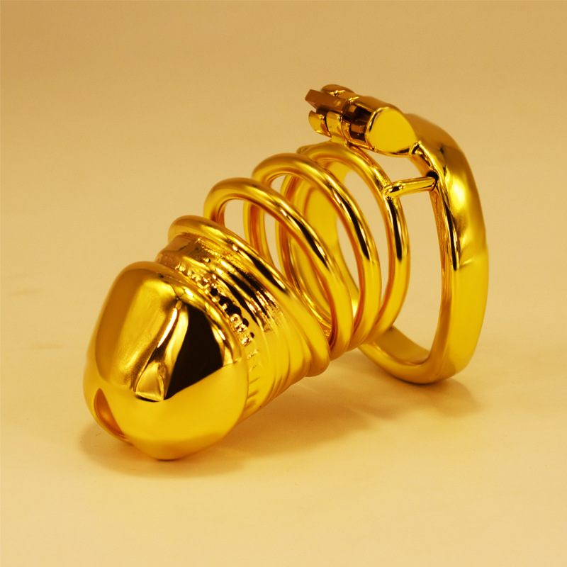 (image for) Penis Head Steel Cock Cage - Long