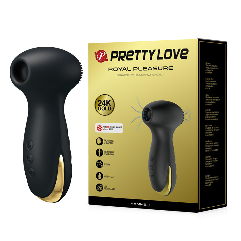 (image for) Prettylove Sucking Hammer Vibrator