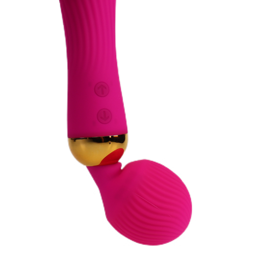 (image for) Magnetic Charging Double Head Wand Vibrator