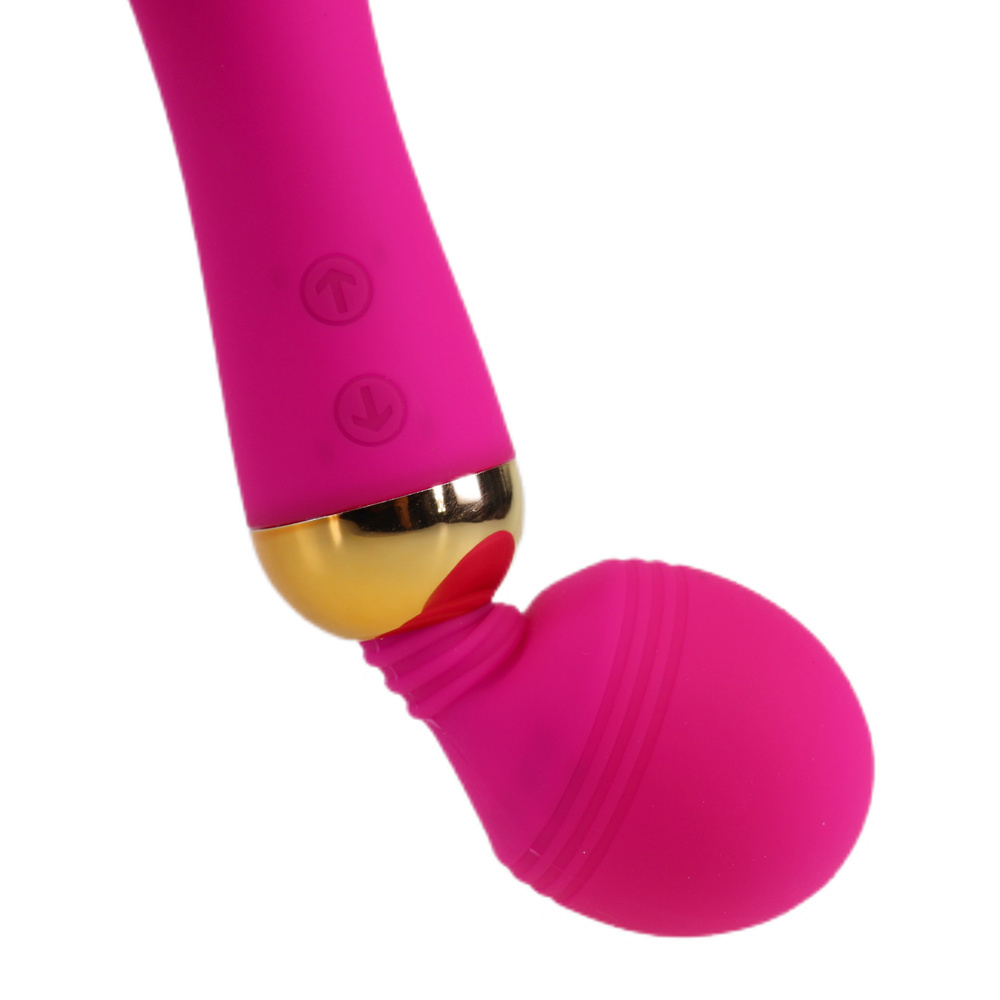 (image for) Magnetic Charging Double Head Wavy Vibrator