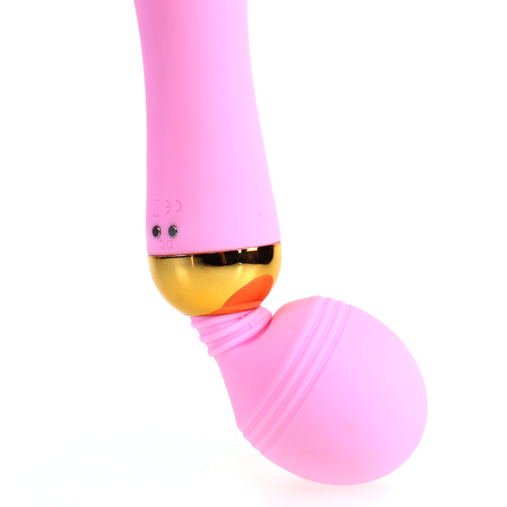 (image for) Magnetic Charging Double Head Wavy Vibrator