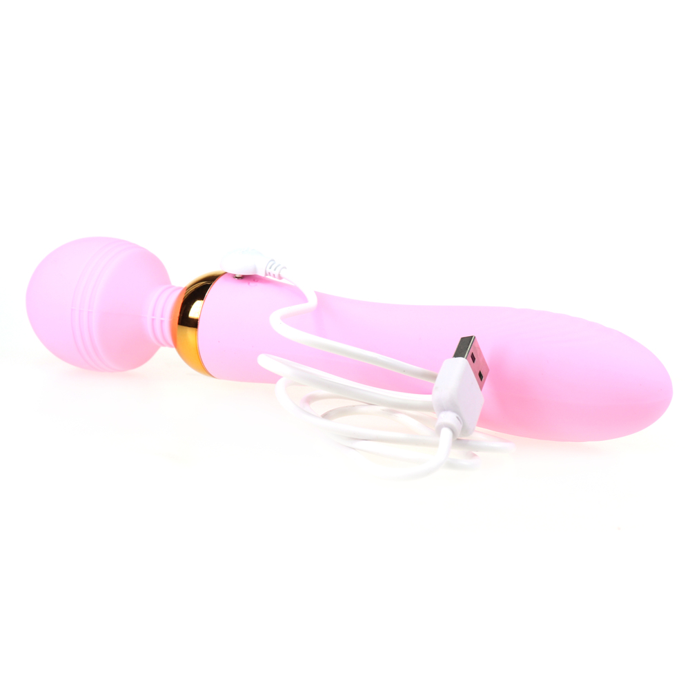 (image for) Magnetic Charging Double Head Wavy Vibrator