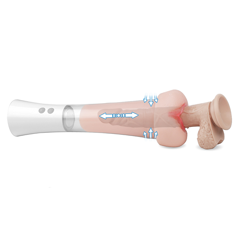 (image for) 2 IN 1 Penis Pump With Masturbator