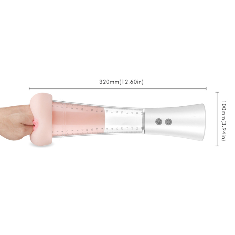 (image for) 2 IN 1 Penis Pump With Masturbator