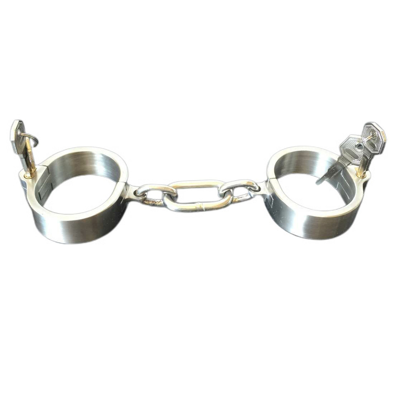 (image for) Plug Key Steel Wrist/Ankle Cuffs