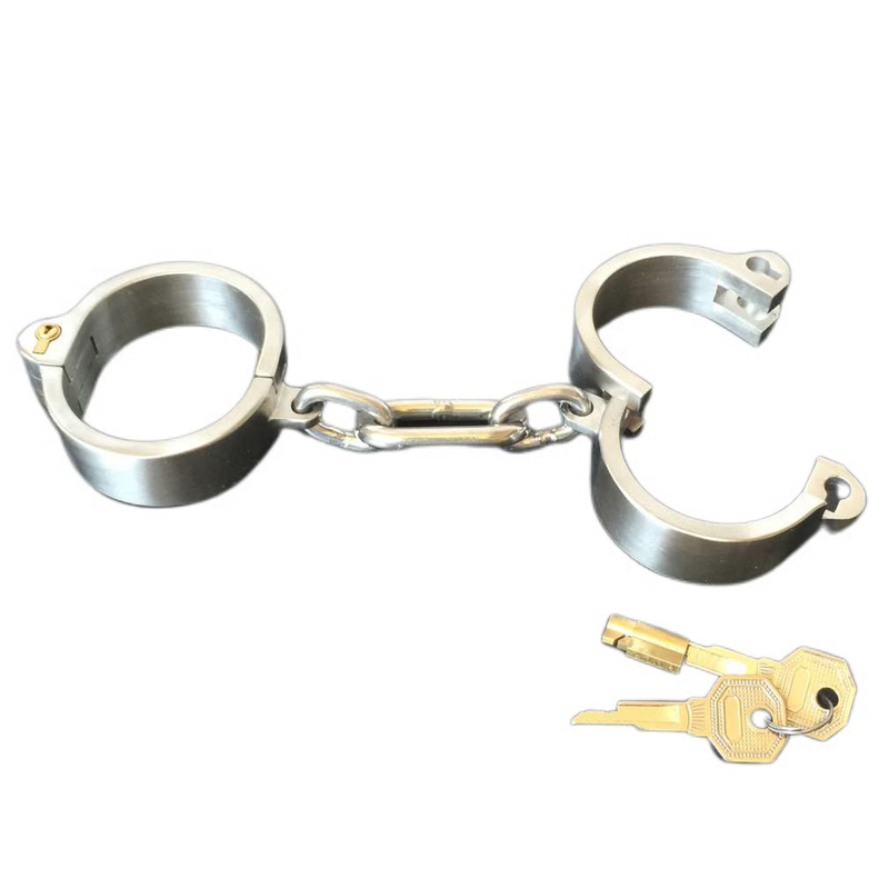 (image for) Plug Key Steel Wrist/Ankle Cuffs