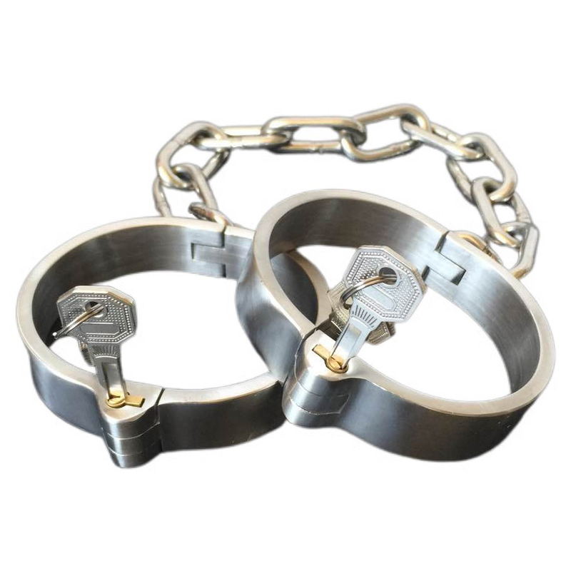(image for) Plug Key Steel Wrist/Ankle Cuffs