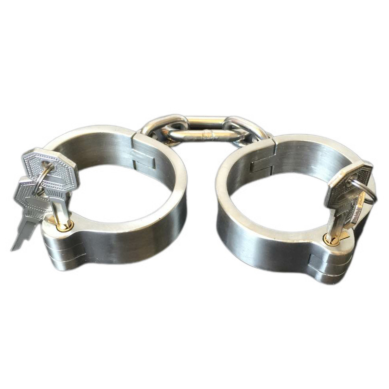 (image for) Plug Key Steel Wrist/Ankle Cuffs