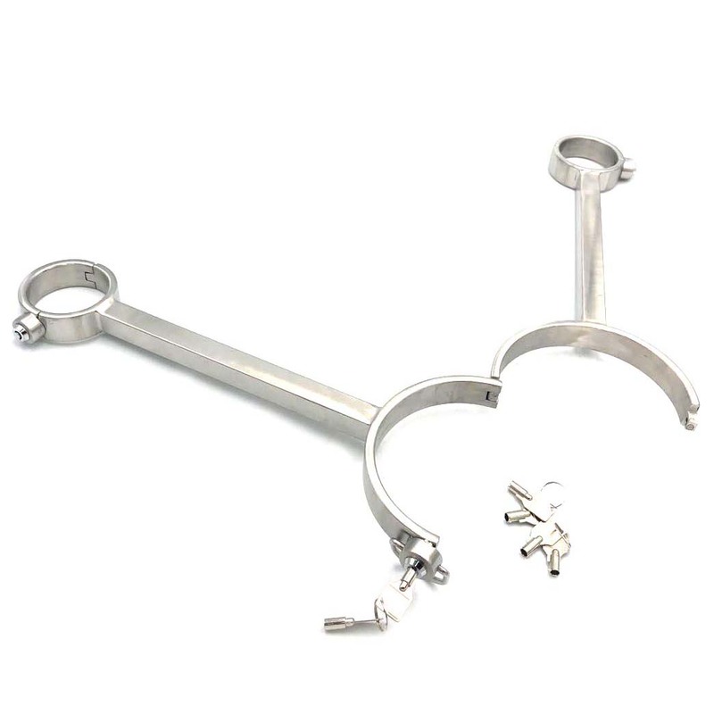 (image for) Press Key Handcuffs to Neck Collar Spreader