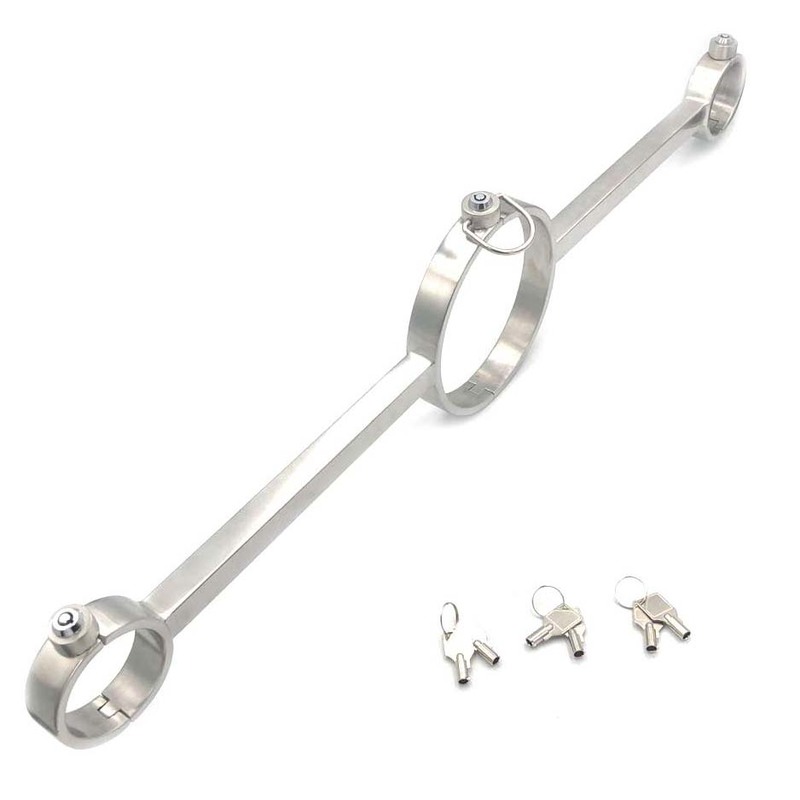 (image for) Press Key Handcuffs to Neck Collar Spreader