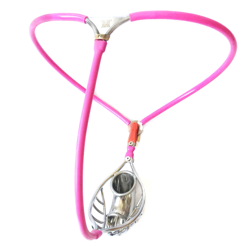 (image for) Invisible Chastity Belt With Hollow Cock Cage