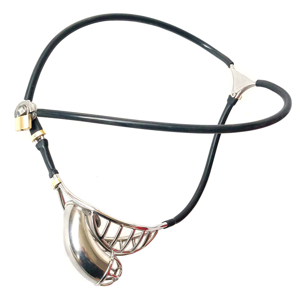 (image for) Invisible Chastity Belt With Hollow Cock Cage