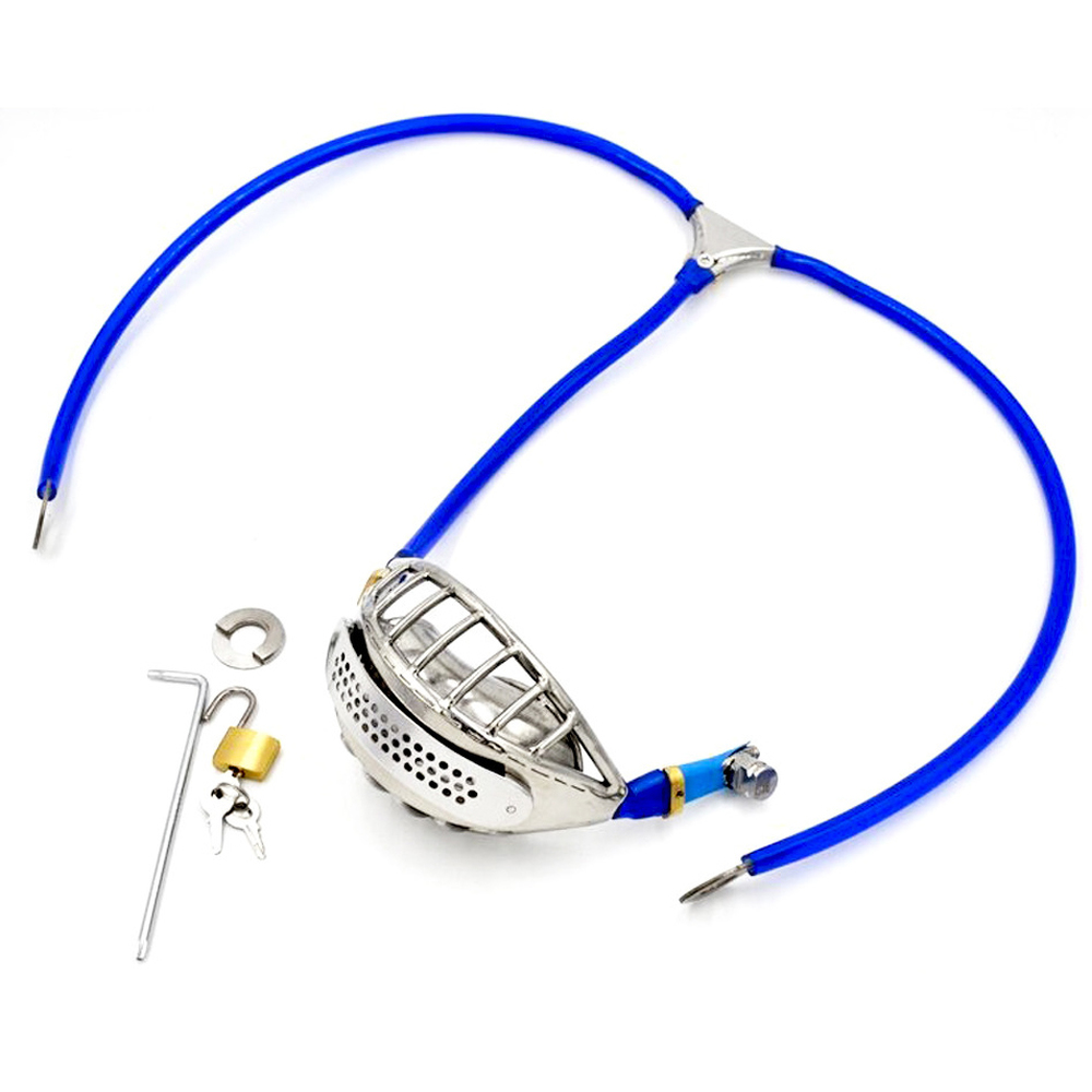 (image for) Invisible Chastity Belt With Moon Cock Cage