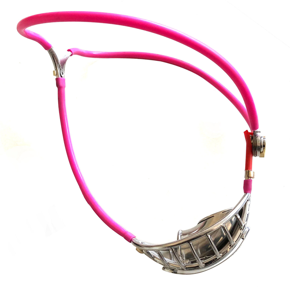 (image for) Invisible Chastity Belt With Moon Cock Cage