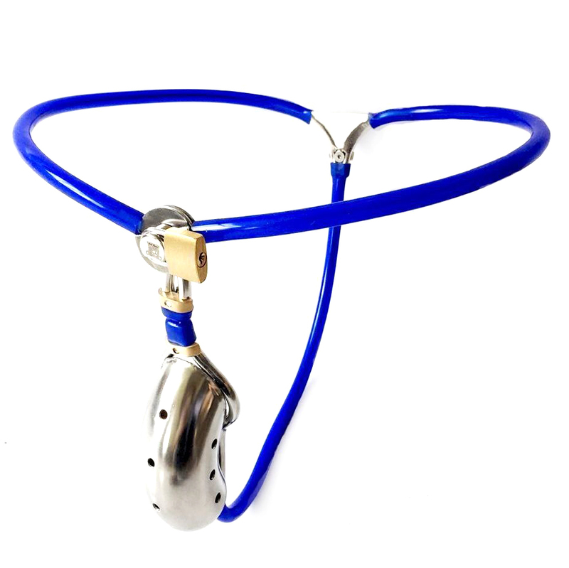 (image for) Invisible Chastity Belt With Hole Cock Cage