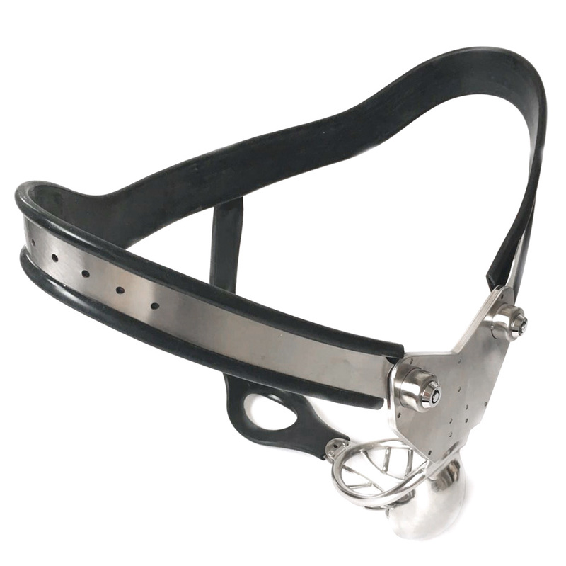 (image for) EMCC Hollow Cage Chastity Belt With Ass Hole