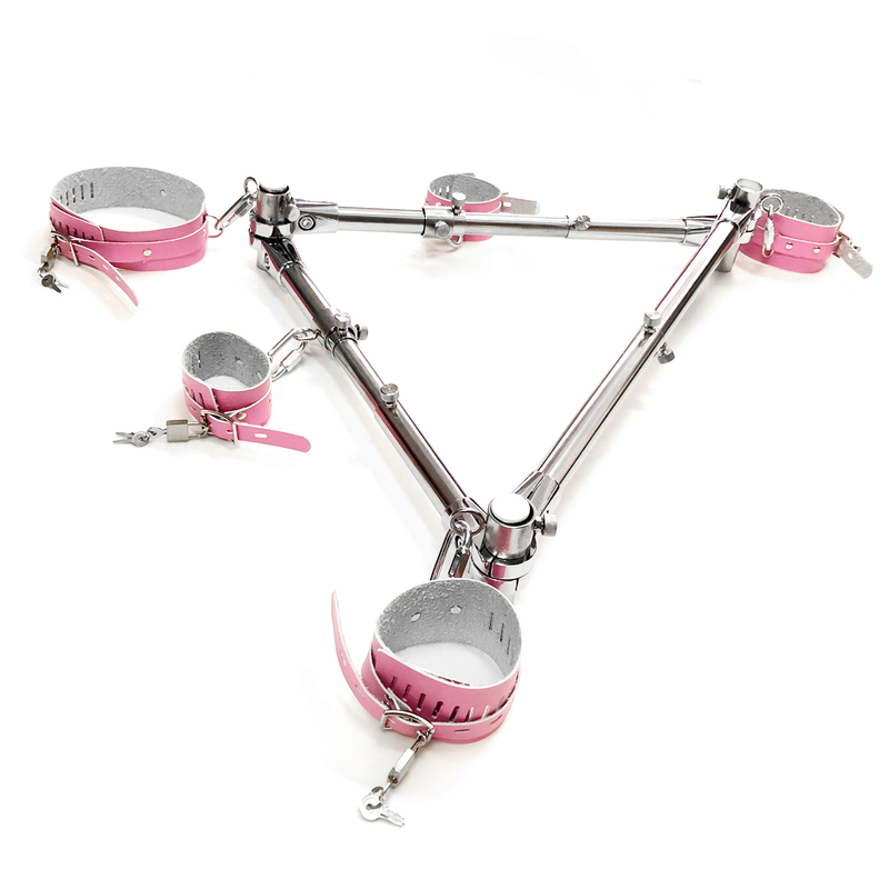 (image for) Leather Cuffs Bondage Tripod