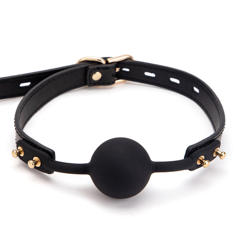 (image for) Silicone Ball Bondage Gag