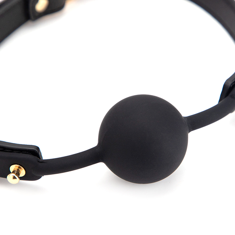 (image for) Silicone Ball Bondage Gag