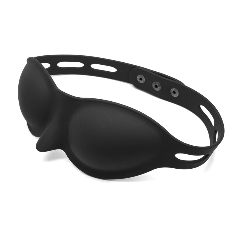 Adjustable Full Silicone Blindfold