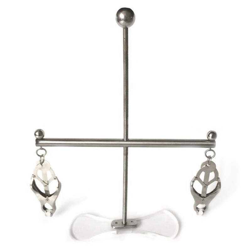 (image for) Tower of Pain Nipple Clamps with Plexiglass Bottom