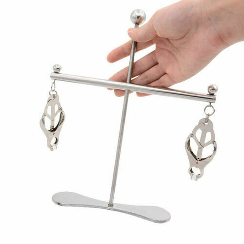 (image for) Tower of Pain Nipple Clamps with Plexiglass Bottom