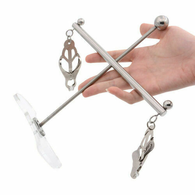 (image for) Tower of Pain Nipple Clamps with Plexiglass Bottom