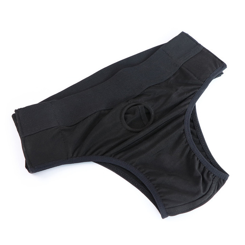 (image for) Elastic Fabric Panties With Hole