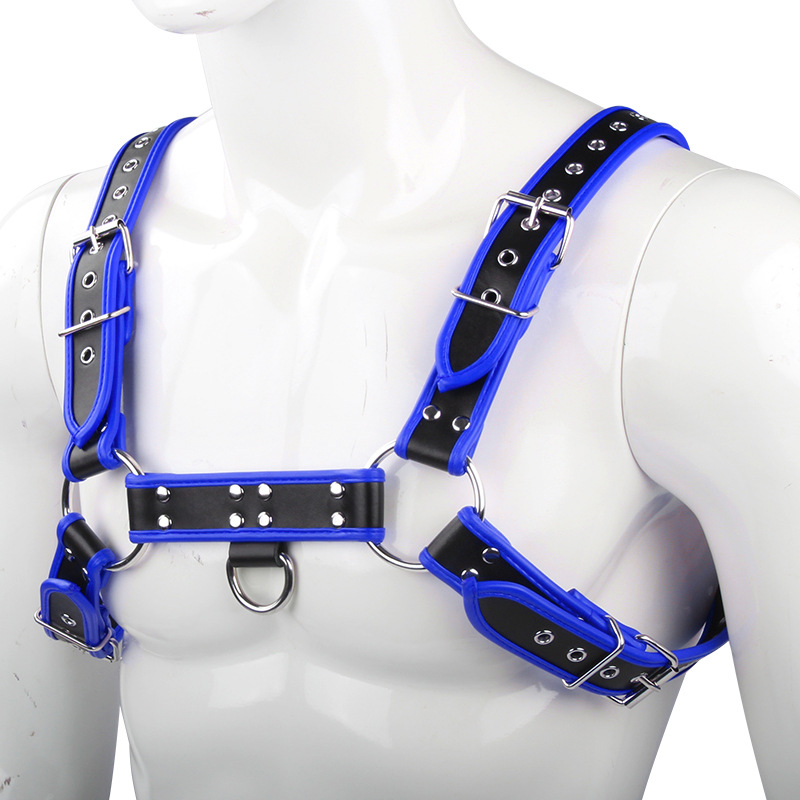 (image for) Black With Red Edge Chest Harness