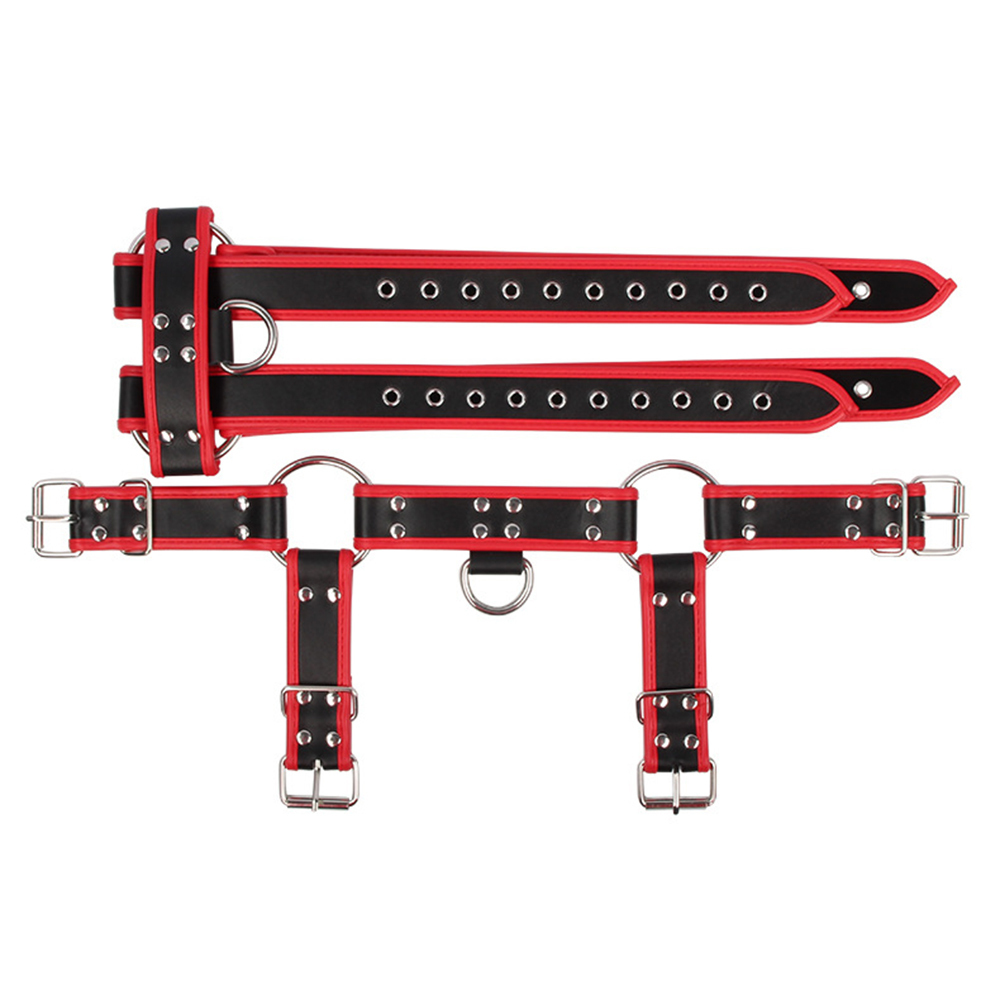 (image for) Black With Red Edge Chest Harness
