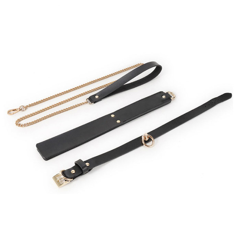 (image for) Real Leather Bondage Kit With Handbag