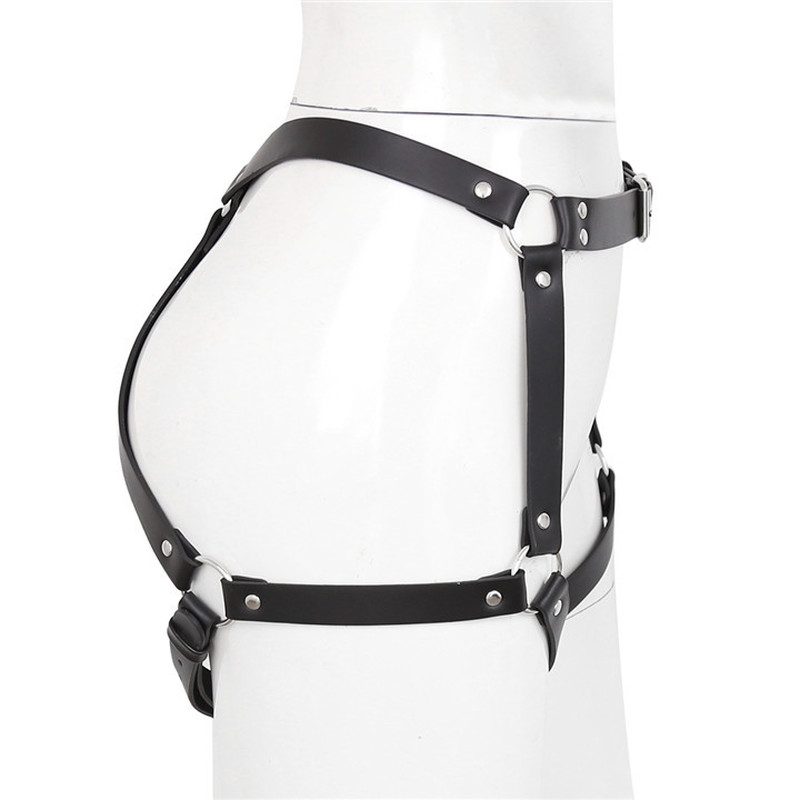 (image for) Leg Harness With Handcuffs
