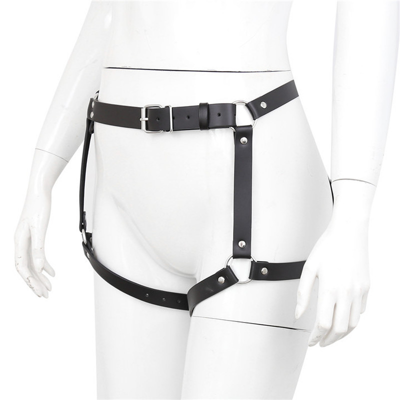 (image for) Leg Harness With Handcuffs