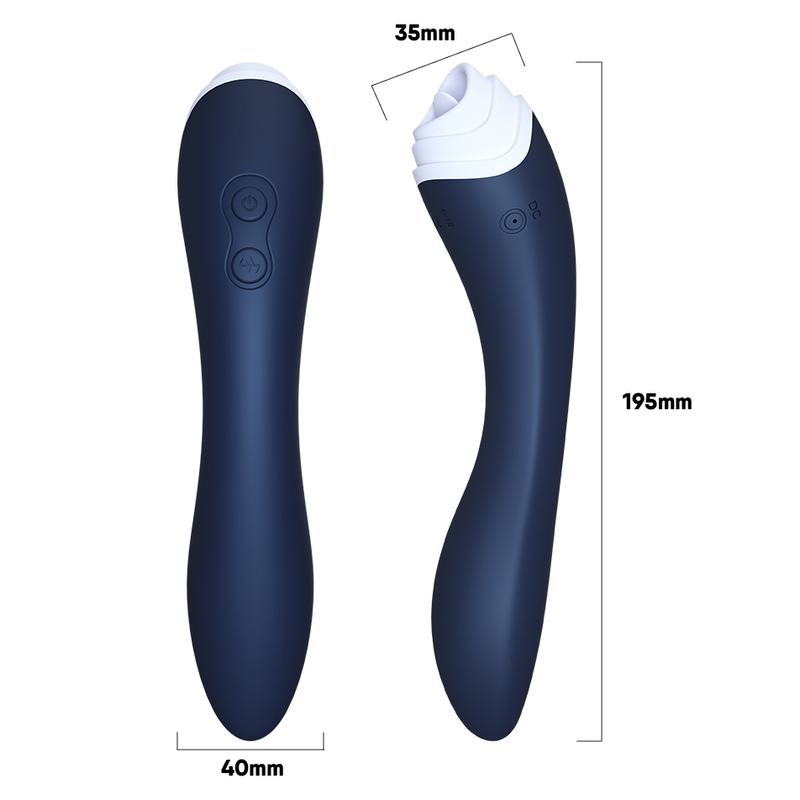 (image for) Fairyland Double Head Licking Vibrator