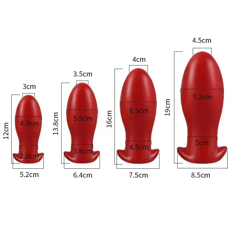 (image for) Dragon Egg PVC Butt Plug