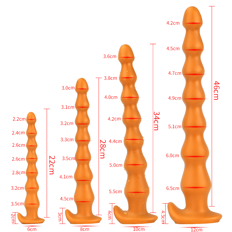 (image for) Dragon Ball Silicone Anal Beads