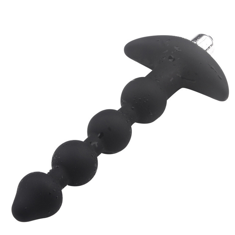 (image for) Vibrating Anal Beads Butt Plug