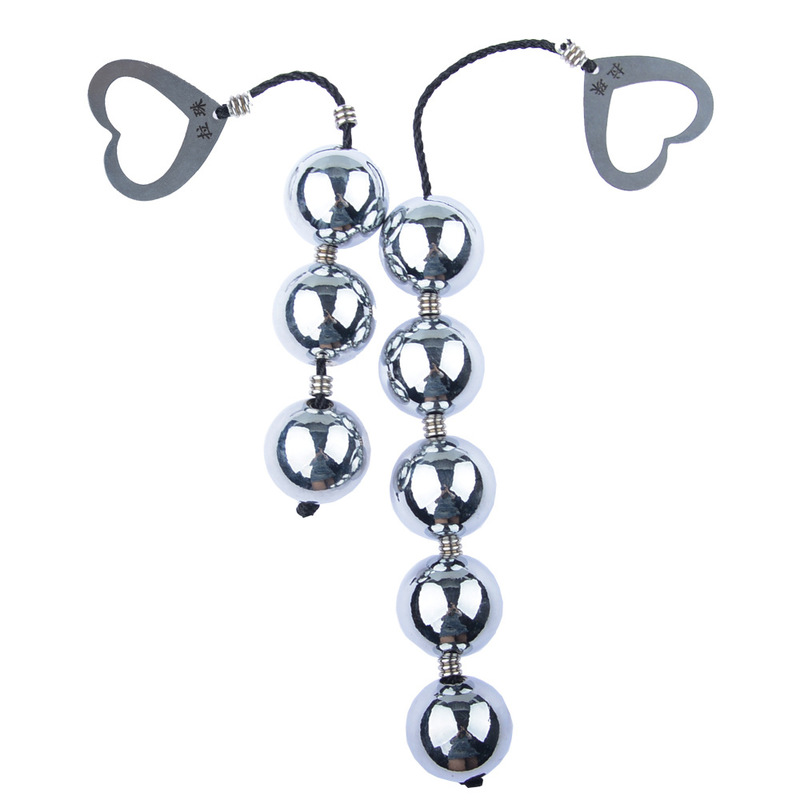 (image for) Steel Ball Anal Beads