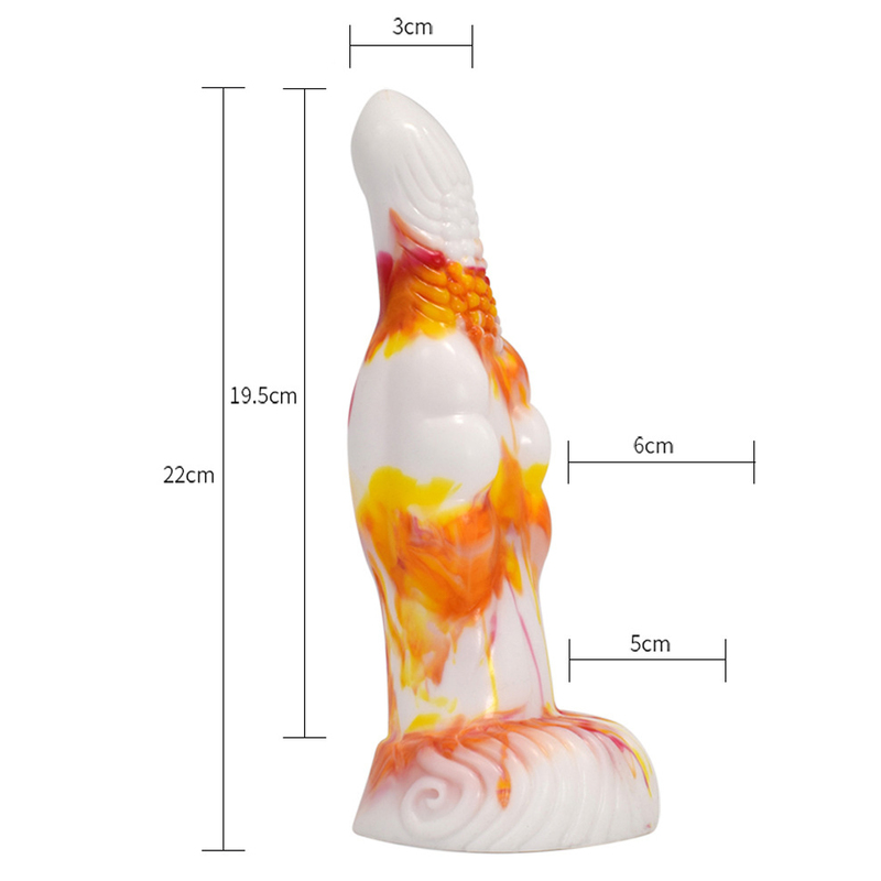 (image for) Graffiti Multicolor Butt Plug - 06