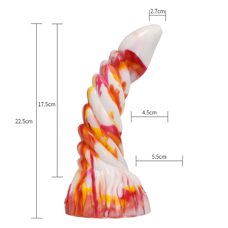 (image for) Graffiti Multicolor Butt Plug - 09