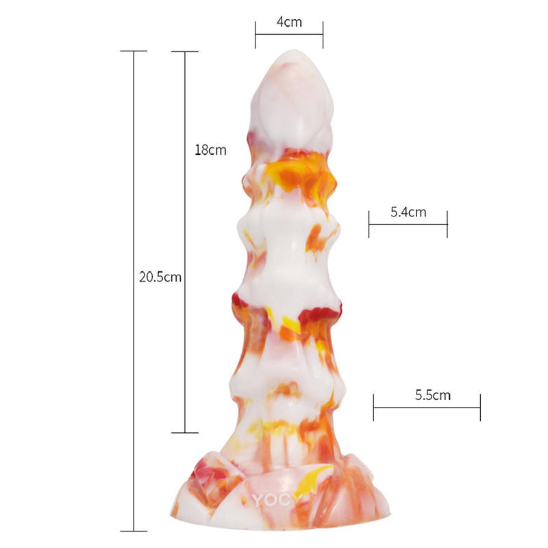 (image for) Graffiti Multicolor Butt Plug - 16