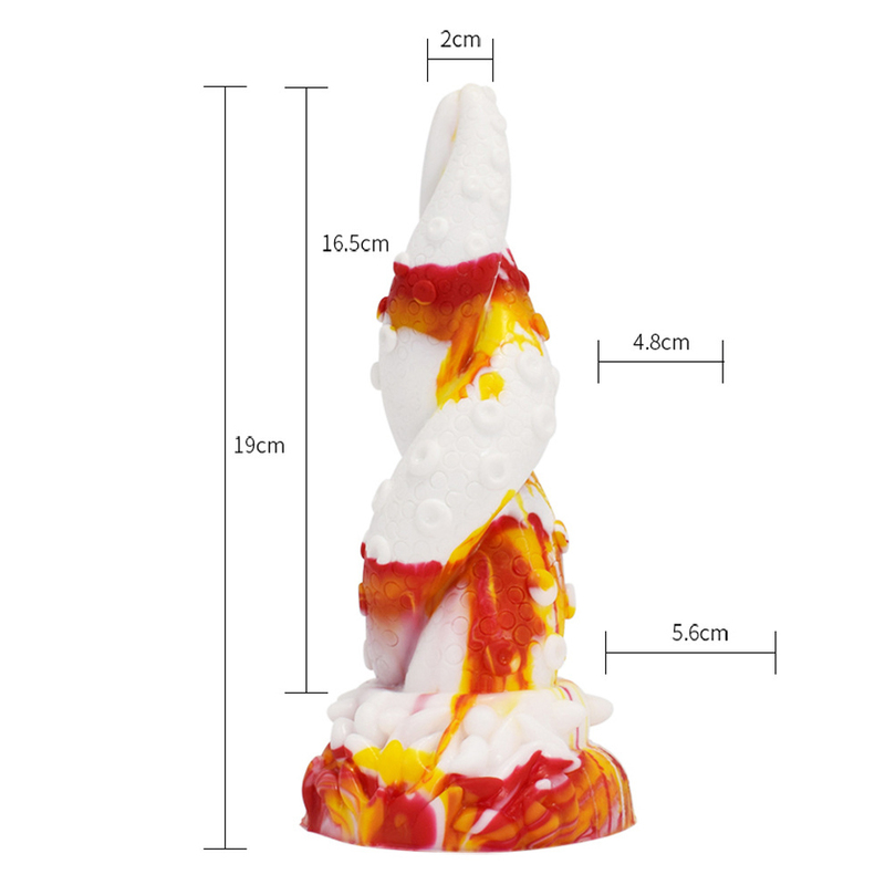 (image for) Graffiti Multicolor Butt Plug - 21