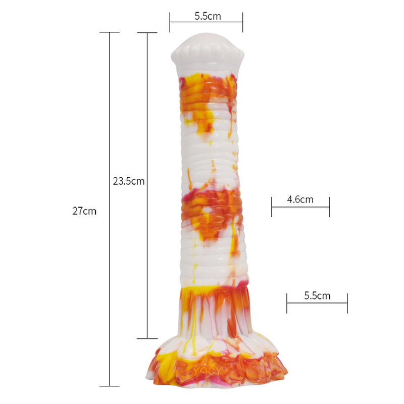 (image for) Graffiti Multicolor Butt Plug - 24