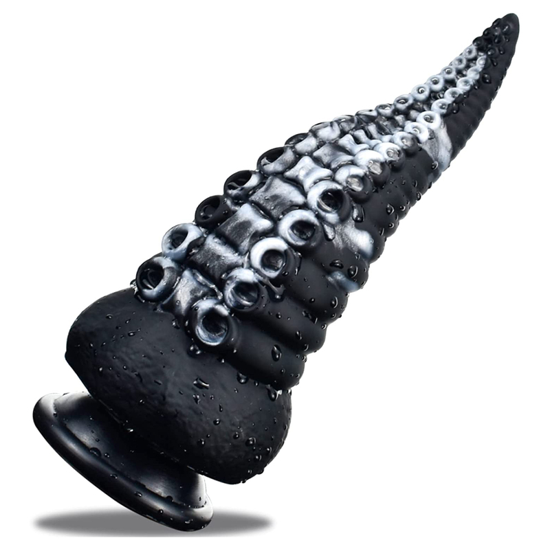 (image for) Mixed Color Octopus Dildo 8 Inches
