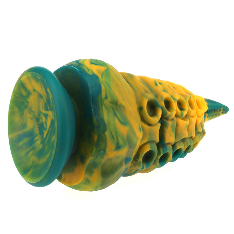 (image for) Mixed Color Octopus Dildo 8 Inches