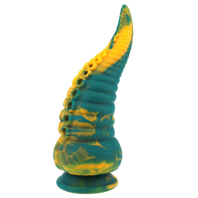(image for) Mixed Color Octopus Dildo 8 Inches