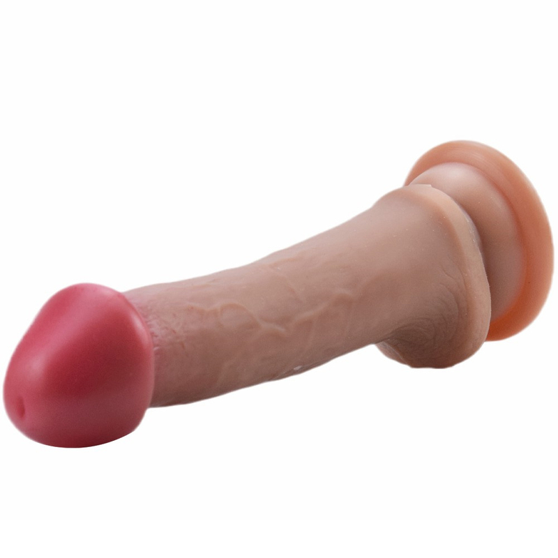 (image for) Lifelike 7.1"/18 cm Realistic Dildo - Big Head