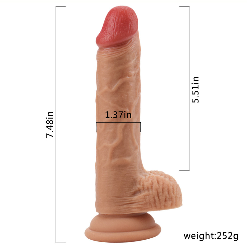 (image for) Lifelike 7.5"/19 cm Realistic Dildo - Class