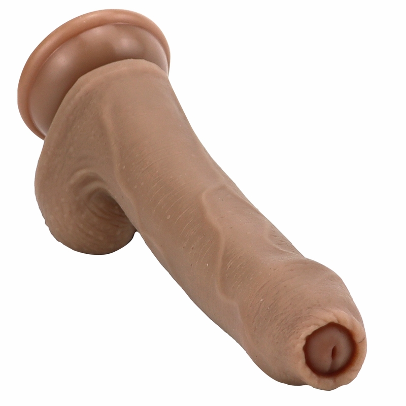 Lifelike 8.7\"/22 cm Realistic Dildo - Foreskin