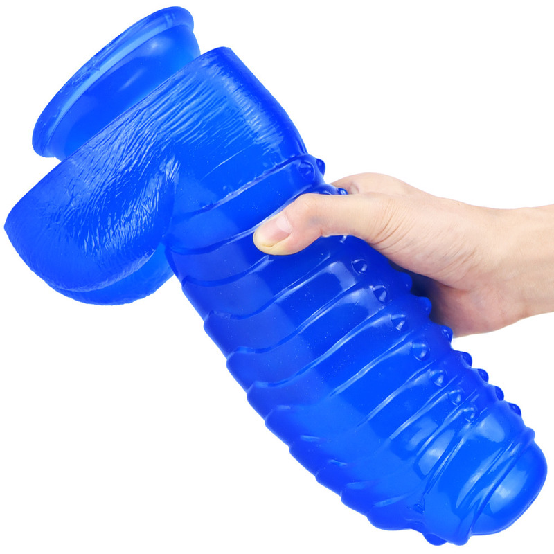 (image for) Realistic Colorful 11.8"/30 cm Dildo - Monster